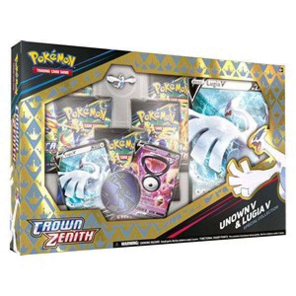 Crown Zentih Unown V & Lugia V box