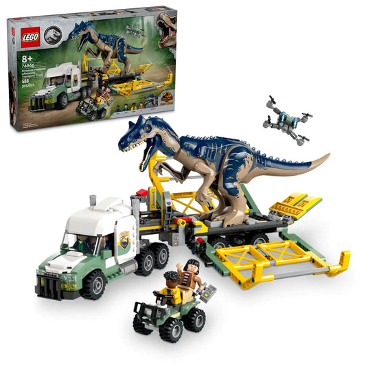 Dinosaurusmissies: Allosaurus transporttruck