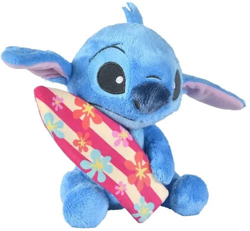 Disney - Stitch met Surfplank Knuffel (25cm)