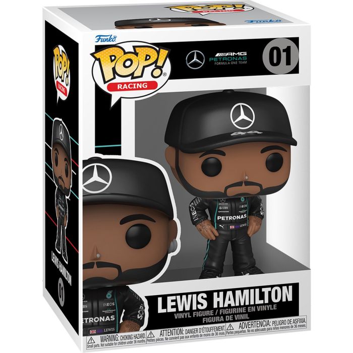 Funko Pop! LEWIS HAMILTON - RACING - MERCEDES AMG PETRONAS FORMULA ONE