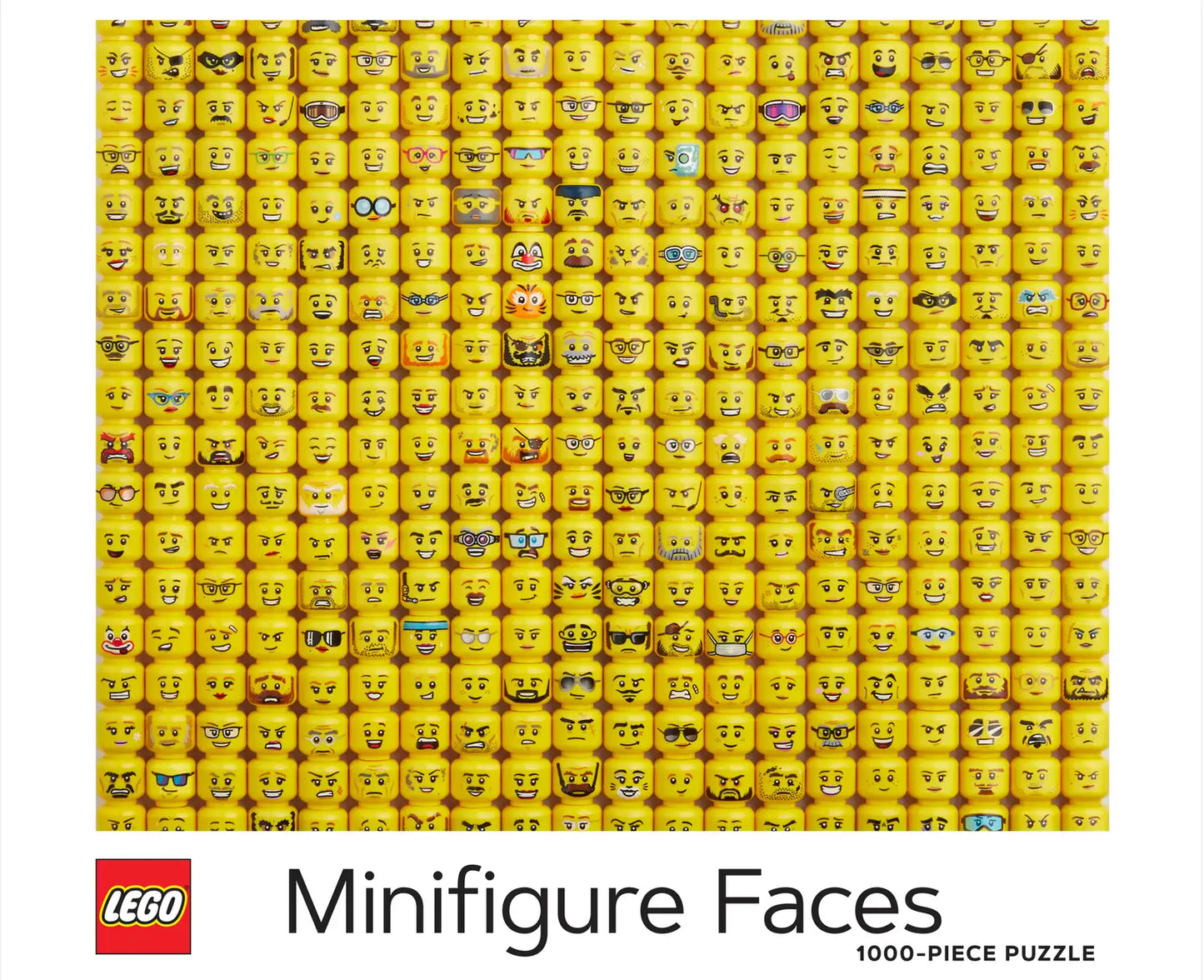 Minifiguurgezichtenpuzzel 1000 stukjes