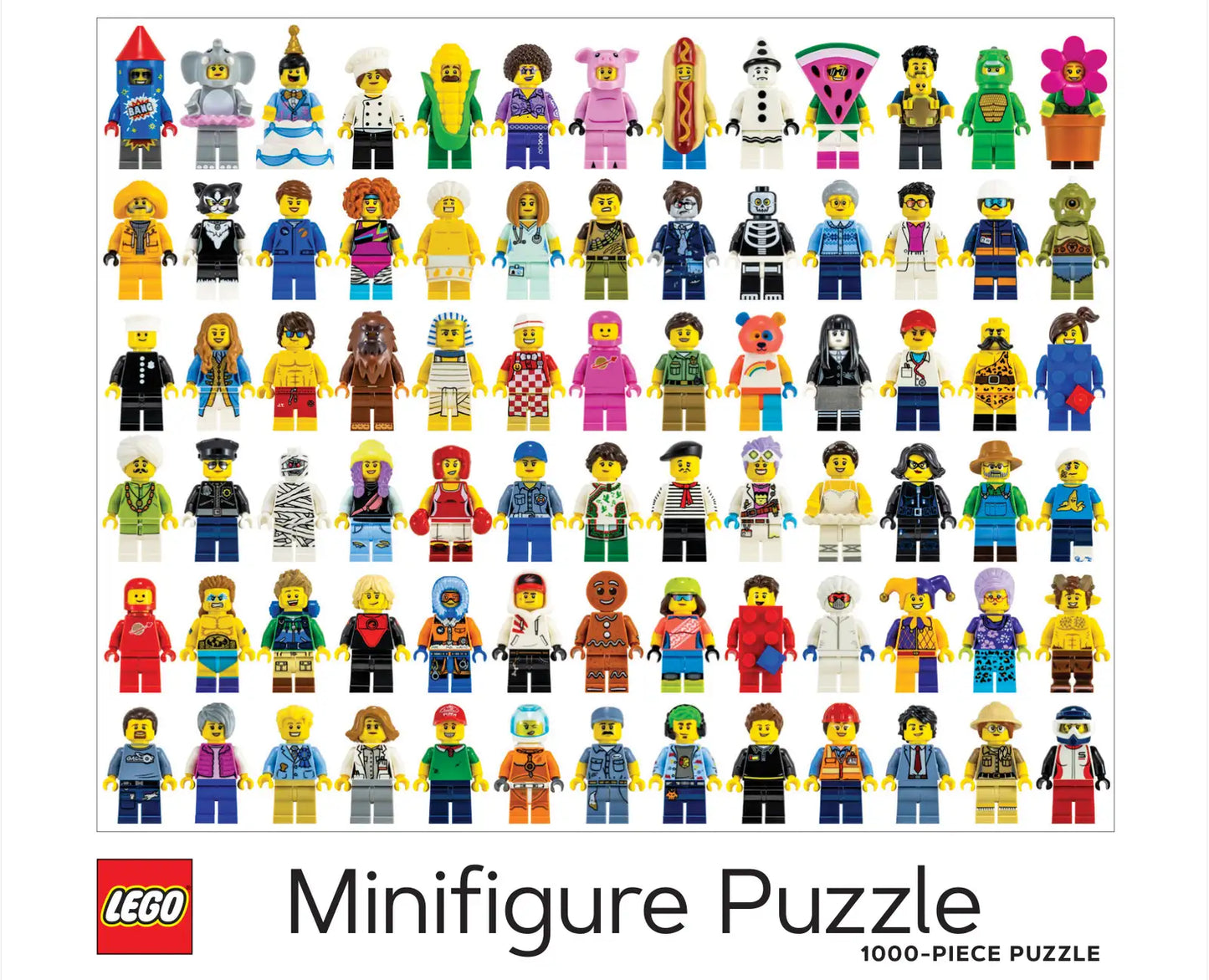 Minifiguurpuzzel 1000 stukjes Lego