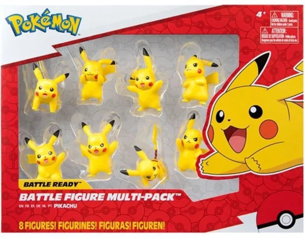 Pokemon Battle Figure multipack 8-pack Pikachu