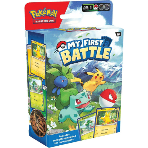 Pokemon My First Battle Bulbasaur Vs Pikachu