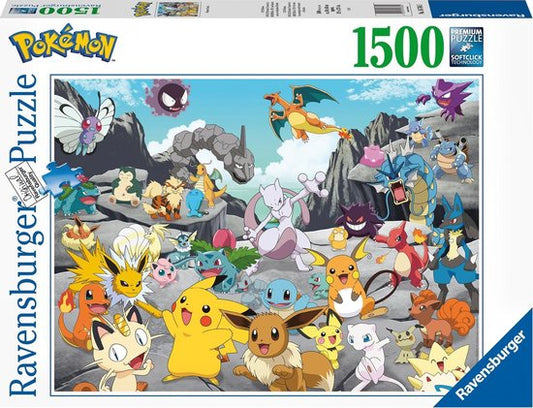 Ravensburger puzzel Pokemon Classics - Legpuzzel - 1500 stukjes