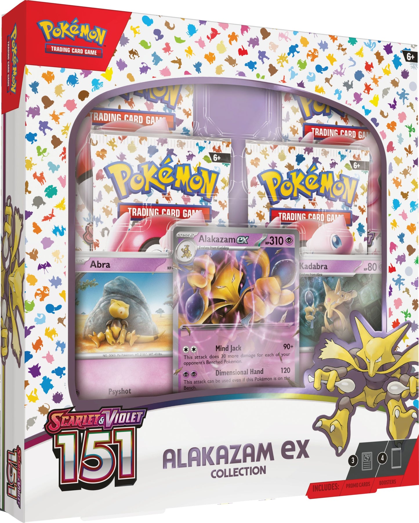 Scarlet & Violet 151: Alakazam EX Box