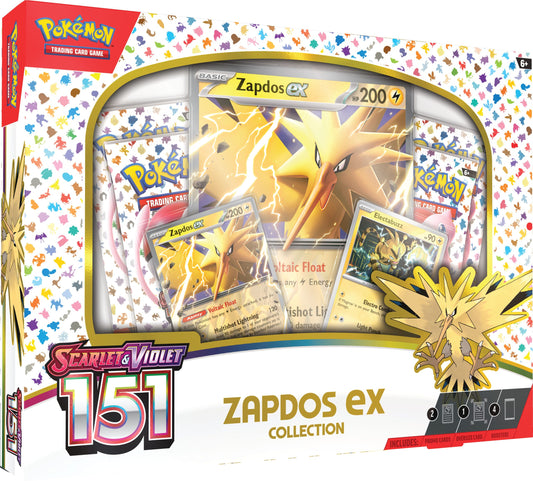 Scarlet & Violet 151: Zapdos EX Box