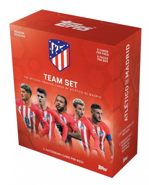 Topps Atletico Madrid Team Set 2024