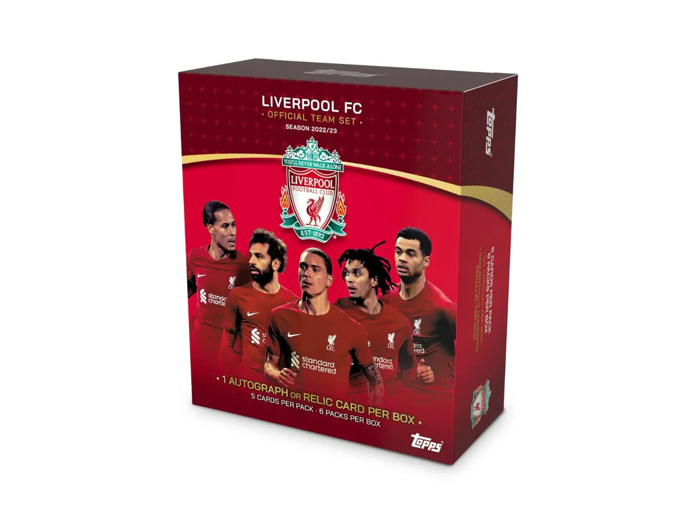 Topps Liverpool team set 2023/24