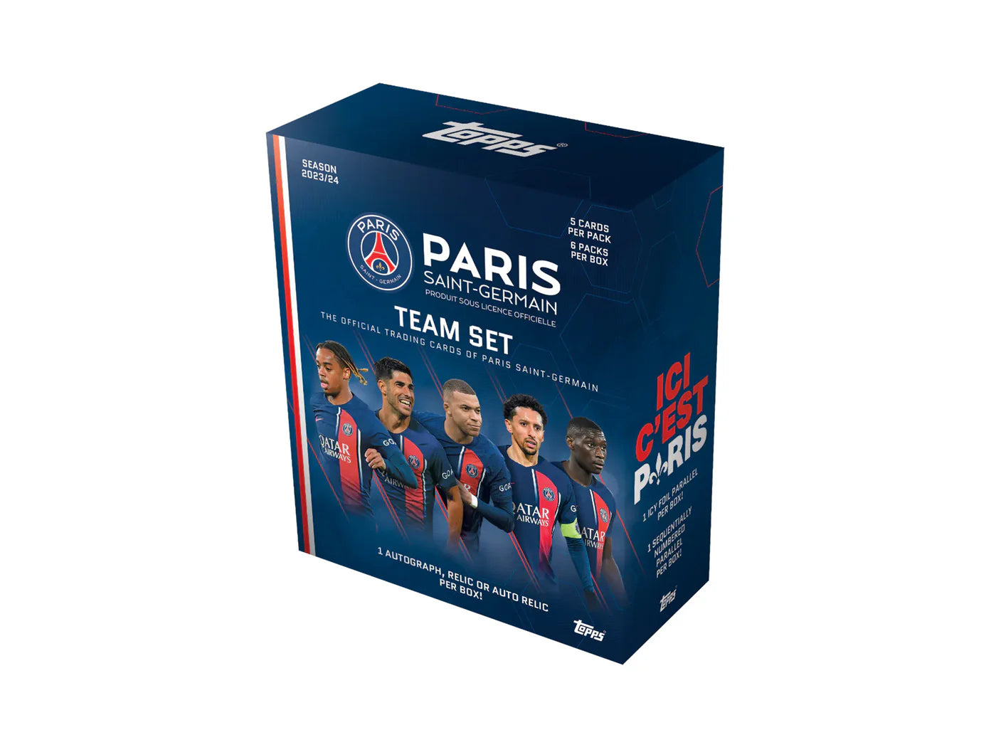 Topps Paris Saint-Germain team set 2023/24