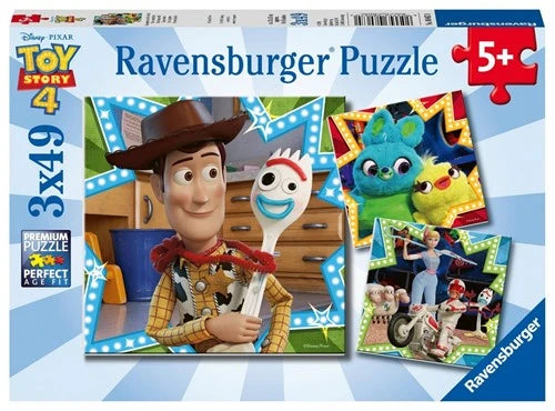 Toy Story 4 - Puzzel (3x49 stukjes)