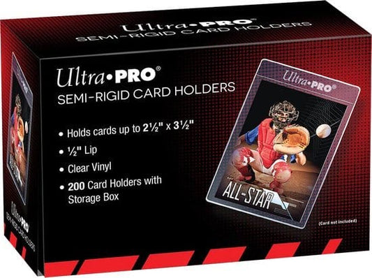 Ultra Pro Semi-Rigid Card Holders 200 stuks